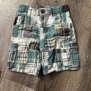 Gymboree Toddler Boys 2T King of the Jungle Patchwork Shorts